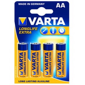 VARTA ALKALINE LLX4106 AA/4 + FREE 4103 AAA/4