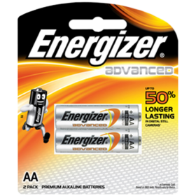 Energizer® TITANIUM ALKALINE 2 AA Batteries