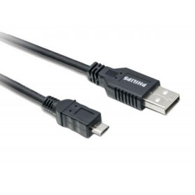 Philips SWU2162/10  1.8m USB 3.0 A to Micro B Cable (black)