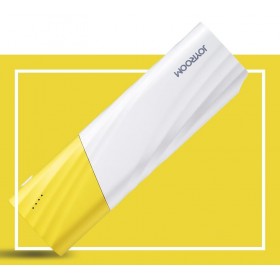 JoyRoom® JR-D107 Portable 8000 mAh Power Bank With LED Lighting Lamp, Yellow