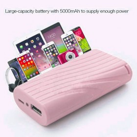 JoyRoom® JR-D103 Quick Charging 5000mah Mobile Power Bank Universal Charger, Pink