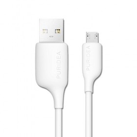 PURIDEA L02-UC-WHITE TYPE C-USB CABLE 1.2M 