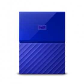 Western Digital WDBYNN0010BRD-WESN 1TB My Passport  Portable External Hard Drive-USB 3.0, Blue