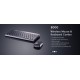 RAPOO 8000 2.4GHZ WIRELESS MOUSE and KEYBOARD BLACK/GREY + AR