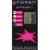 PORSH S 950 B/T PORTABLE Bluetooth Speaker, TF Mini cards, AUX, FM radio, BLACK