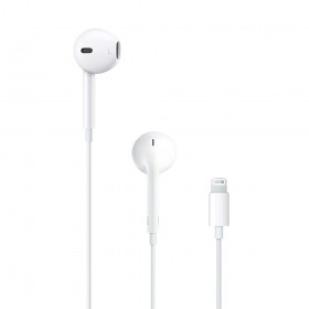 Apple MMTN2ZM/A EarPods In Ear Wired With Mic  with Lightning Connector (White)