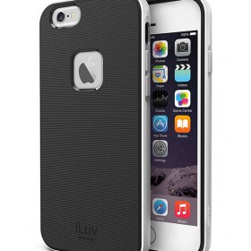 iLuv AI6METFSI Metal Forge™ Real anodized aluminum frame with diamond-out edges and protective shock-absorbing TPU case for iPhone 6