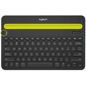 لوجيتك (006342-920) لوحة مفاتيح تعمل بالبلوتوث, ذو لون أسود