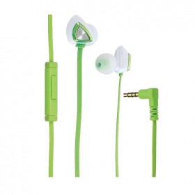 Genius 31710179101 In-Ear Mobile Headset  w/ Mic (HS-M250) , Green