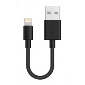RAVPOWER RP-CB029 CABLE 0.2 LIGHTNING CABLE, BLACK