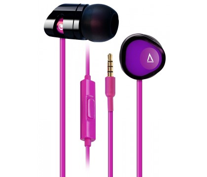 Creative MA200 Noise-isolating In-ear Headphones with Mic, Purple, 51EF0600AA011