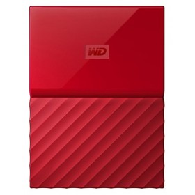 WESTERN DIGITAL WDBYNN0010BRD-WESN MY PASSPORT Harddisk 1TB, RED