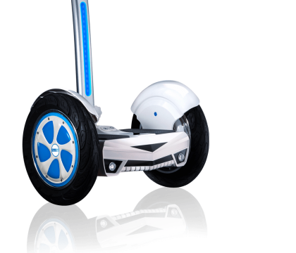 Airwheel S3 AWS3W self-balancing electric scooter WHT-BLU+STICK