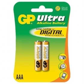 GP 24AU  Ultra Alkaline Battteries (AAA) - 2 Pack