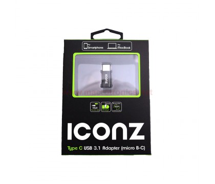 Iconz IMN-UAMC01K Adapter Type C USB 3.1 (Micro B-C)