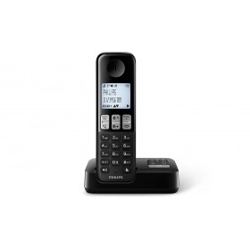 Philips D2351B/63 Cordless phone with 25 min answering machine 1.8 inch display/ white backlight Handset speakerphone
