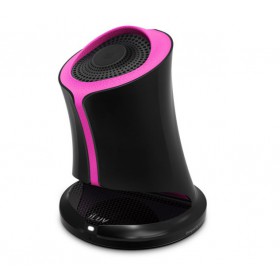 iLuv Syren® 360-degree Sound NFC-ENABLED Blutooth Speaker WITH HANDS-FREE  -Purple