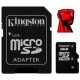 Kingston MICRO SD8GB (SDHC) CLASS 4 CARD+ADAPTER SDC4/8GB