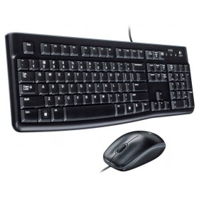 لوجيتك (MK120) لوحة مفاتيح سلكية + ماوس سلكى