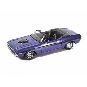 Maisto 1970 Dodge Challenger R/T Convertible in Metallic Purple 1:24 AS - R/T - Special Edition
