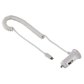 HAMA CAR CHARGING CABLE APPLE IPHONE5/5S/5C WHITE