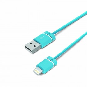 iLuv ICB262BLU Premium Charge/Sync Cable For Apple Lightning devices