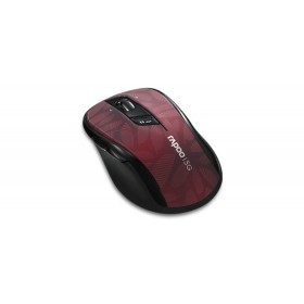 Rapoo 7100P Wireless Mouse 5GHz 4D Scroll Red